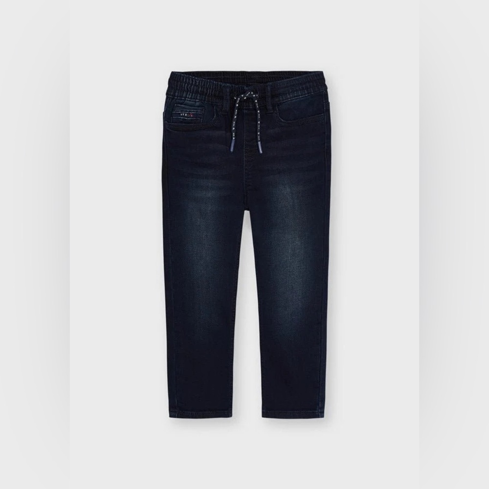 Size 8 Boys Mayoral Dark Blue Kids Jeans